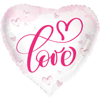 Folatex Folieballon Liefde - 45 cm