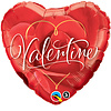 Qualatex Folieballon Valentine Romantic Rose