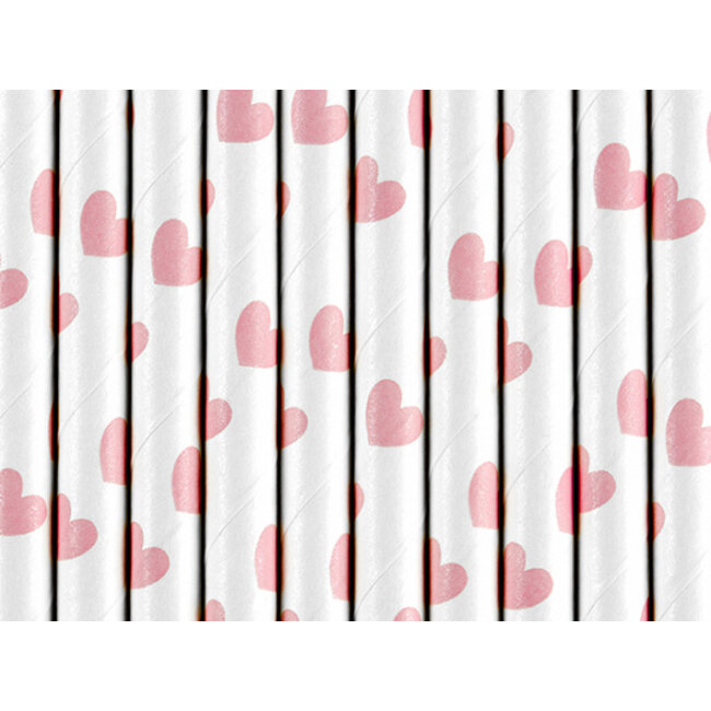 Papieren Rietjes Hartjes