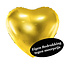 Folieballon Hart Goud