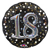 Anagram Folieballon 3D Sparkling Birthday 18