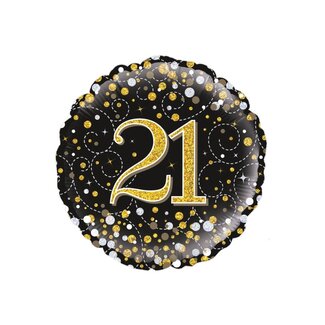 PartyXplosion Folieballon - Sparkling 21