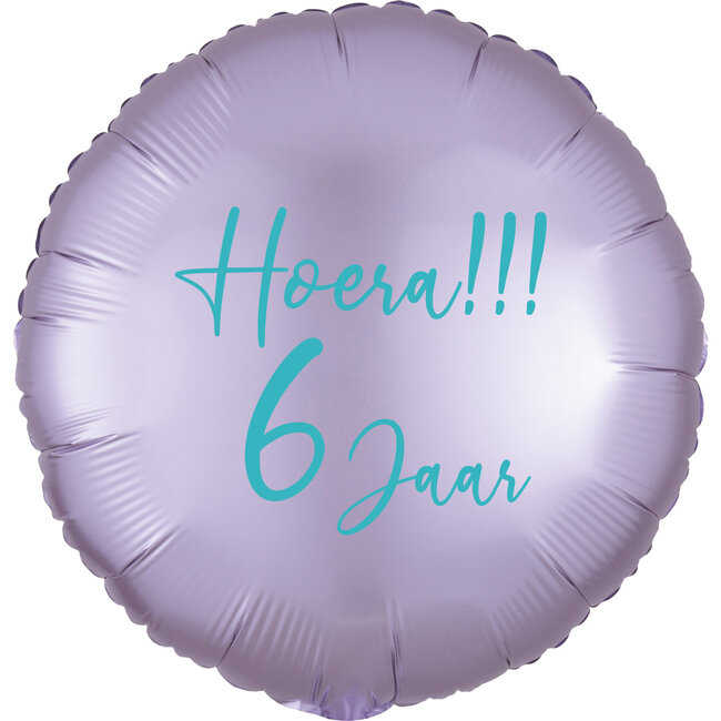 Folieballon Rond Metallic Lila