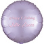 Folieballon Rond Metallic Lila