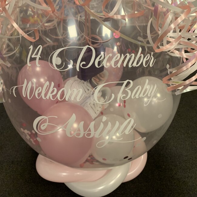 Stuffer Ballon met eigen bedrukking