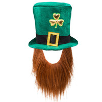 thumb-Hoed Leprechaun met baard-2