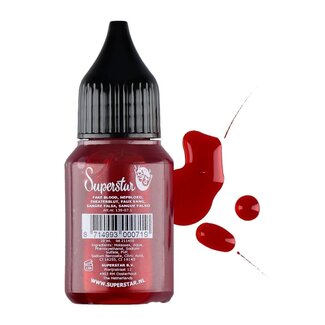 Superstar Kunstbloed Helder Dun Rood Stollend - 20 ml