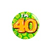 Button I'm 40