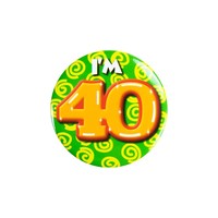 Button I'm 40