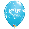 Qualatex Helium ballon It's a Boy Voetjes (28cm)