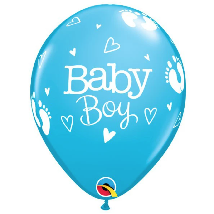 Helium ballon It's a Boy Voetjes (28cm)-1