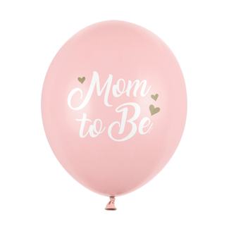BelBal Heliumballon Mom to Be - Pastel Pink (28cm)