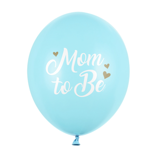 BelBal Heliumballon Mom to Be - Pastel Blue (28cm)