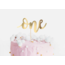 PartyDeco Cake topper Goud - One -  19cm