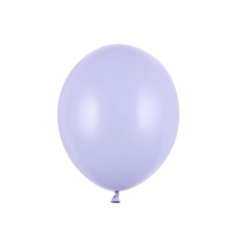100 Ballonnen Pastel Light Lilac - 12 cm 