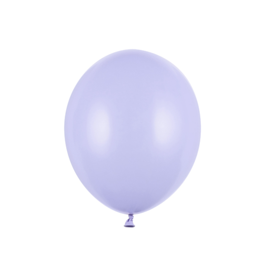 100 Ballonnen Pastel Light Lilac - 12 cm-1