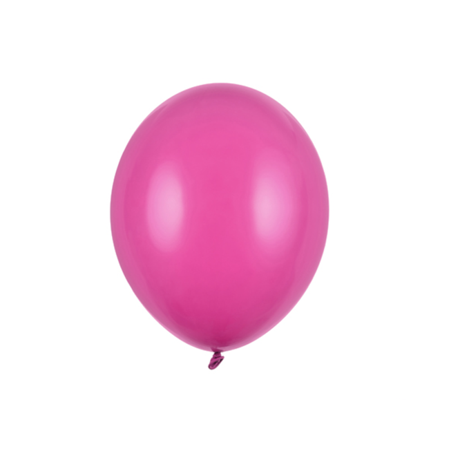 100 Ballonnen Pastel Hot Pink - 12 cm