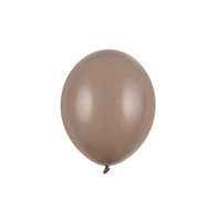 thumb-100 Ballonnen Pastel Cappuccino - 12 cm-1