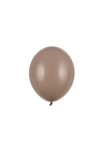 100 Ballonnen Pastel Cappuccino - 12 cm 