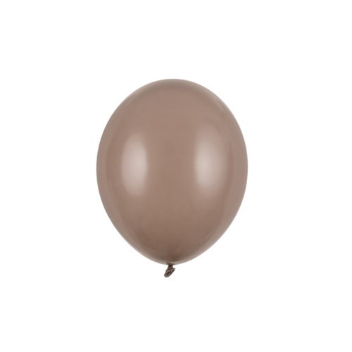 100 Ballonnen Pastel Cappuccino - 12 cm 