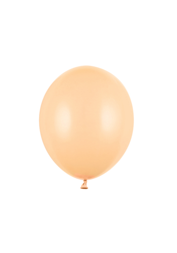 100 Ballonnen Pastel Light Peach - 12 cm 