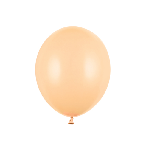 100 Ballonnen Pastel Light Peach - 12 cm 