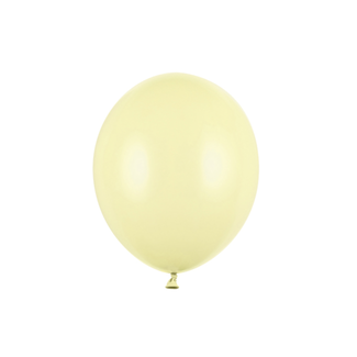 Strong Balloons 100 Ballonnen Pastel Light Yellow - 12 cm