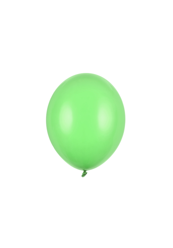 100 Ballonnen Pastel Lime Green - 12 cm 