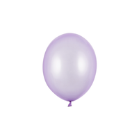 thumb-100 Ballonnen Metallic Lila - 12 cm-1