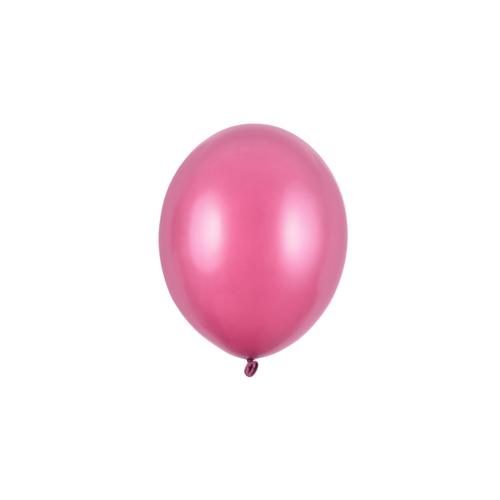 100 Ballonnen Metallic Hot Pink - 12 cm 