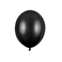 thumb-100 Ballonnen Metallic Black - 12 cm-1