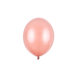 Strong Balloons 100 Ballonnen Metallic Rosé Gold - 12 cm