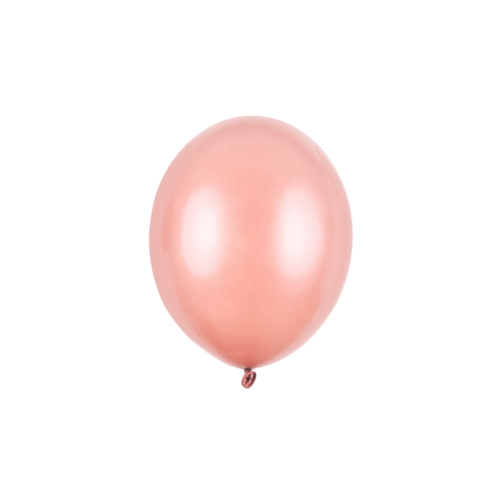 100 Ballonnen Metallic Rosé Gold - 12 cm 