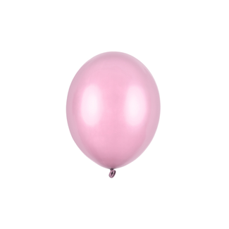 Strong Balloons 100 Ballonnen Metallic Licht Roze - 12 cm