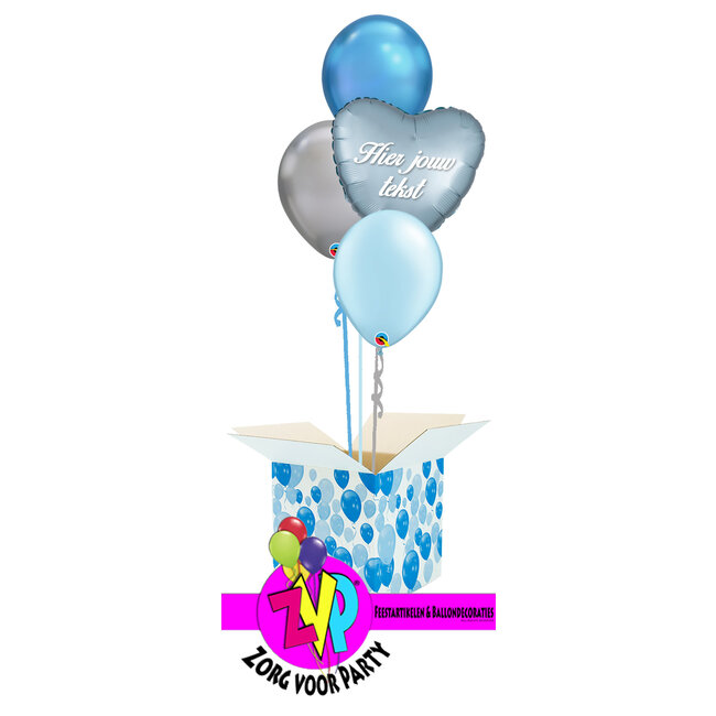 Sweety Blue Set Met Eigen Tekst