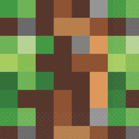 Amscan Letterbanner Minecraft