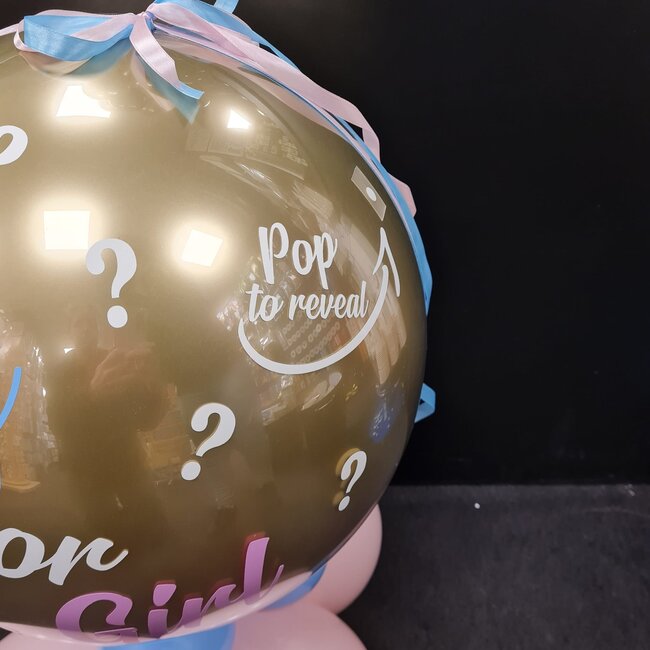Pop Inside Gender Reveal Ballon