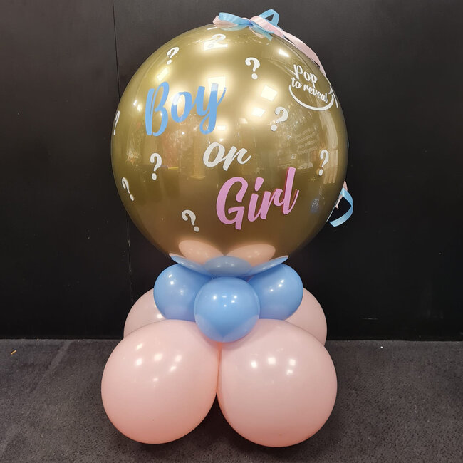Pop Inside Gender Reveal Ballon