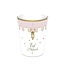 Haza-Witbaard Bekertjes "Eid Mubarak" Roze - 8st - 120ml