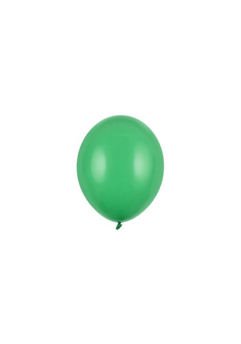 100 Ballonnen Pastel Emerald Green - 12 cm 