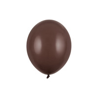 thumb-100 Ballonnen Pastel Cocoa Brown - 27 cm-1