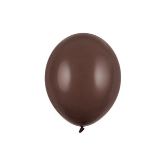 Strong Balloons 100 Ballonnen Pastel Cocoa Brown - 27 cm