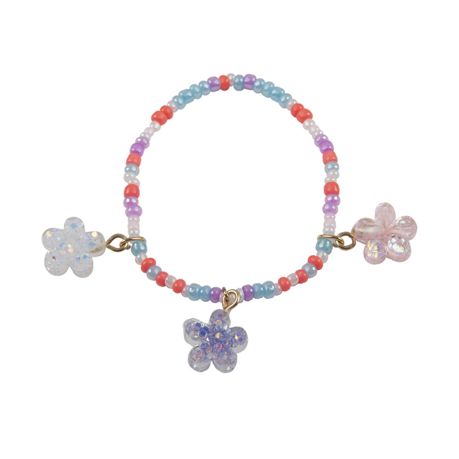 Shimmer Flower Bracelet-2