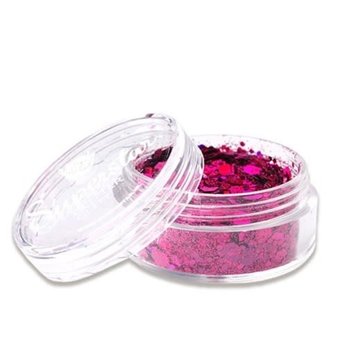 Chunky Glitter - Laser Pink - 8ml 