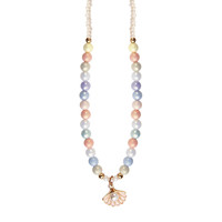 thumb-Pastel Shell Necklace-1