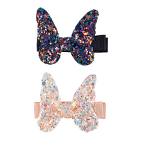 thumb-Boutique Rockstar Butterfly Hairclips (Diverse)-1