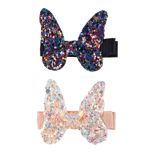 Boutique Rockstar Butterfly Hairclips (Diverse) 