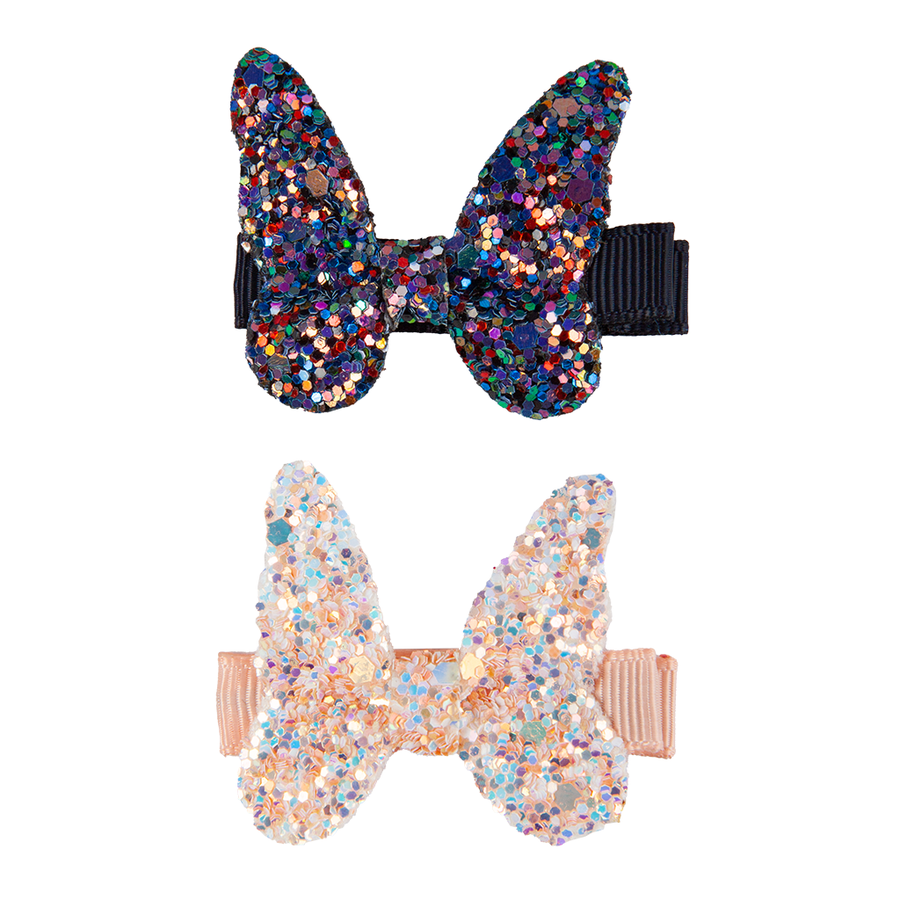 Boutique Rockstar Butterfly Hairclips (Diverse)-1