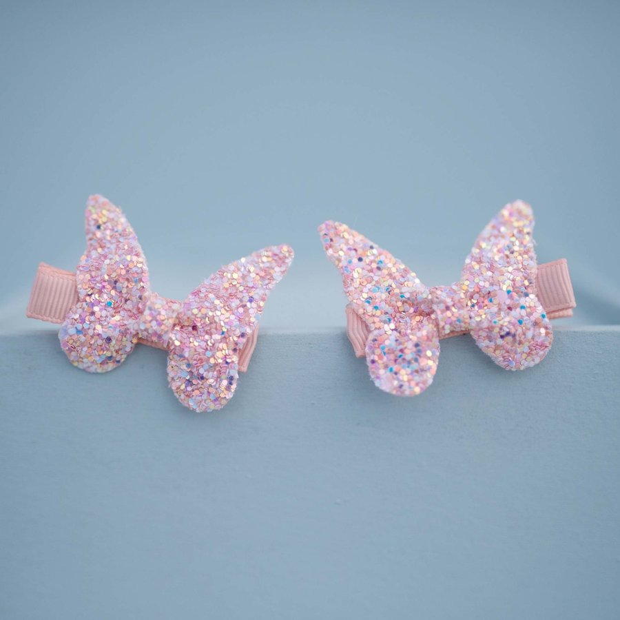 Boutique Rockstar Butterfly Hairclips (Diverse)-2