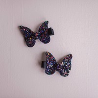 thumb-Boutique Rockstar Butterfly Hairclips (Diverse)-3